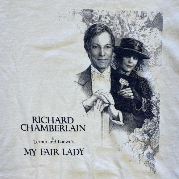 Tops - 1993 Richard Chamberlain - My Fair Lady T-shirt